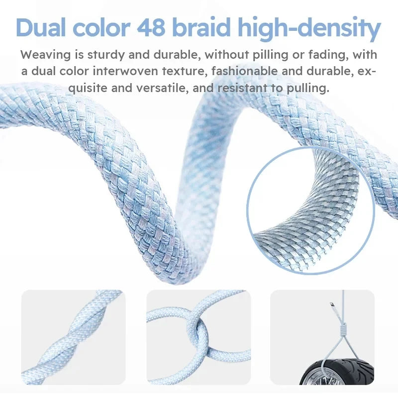 Braided 35W Fast Charge PD Cable For iPhone