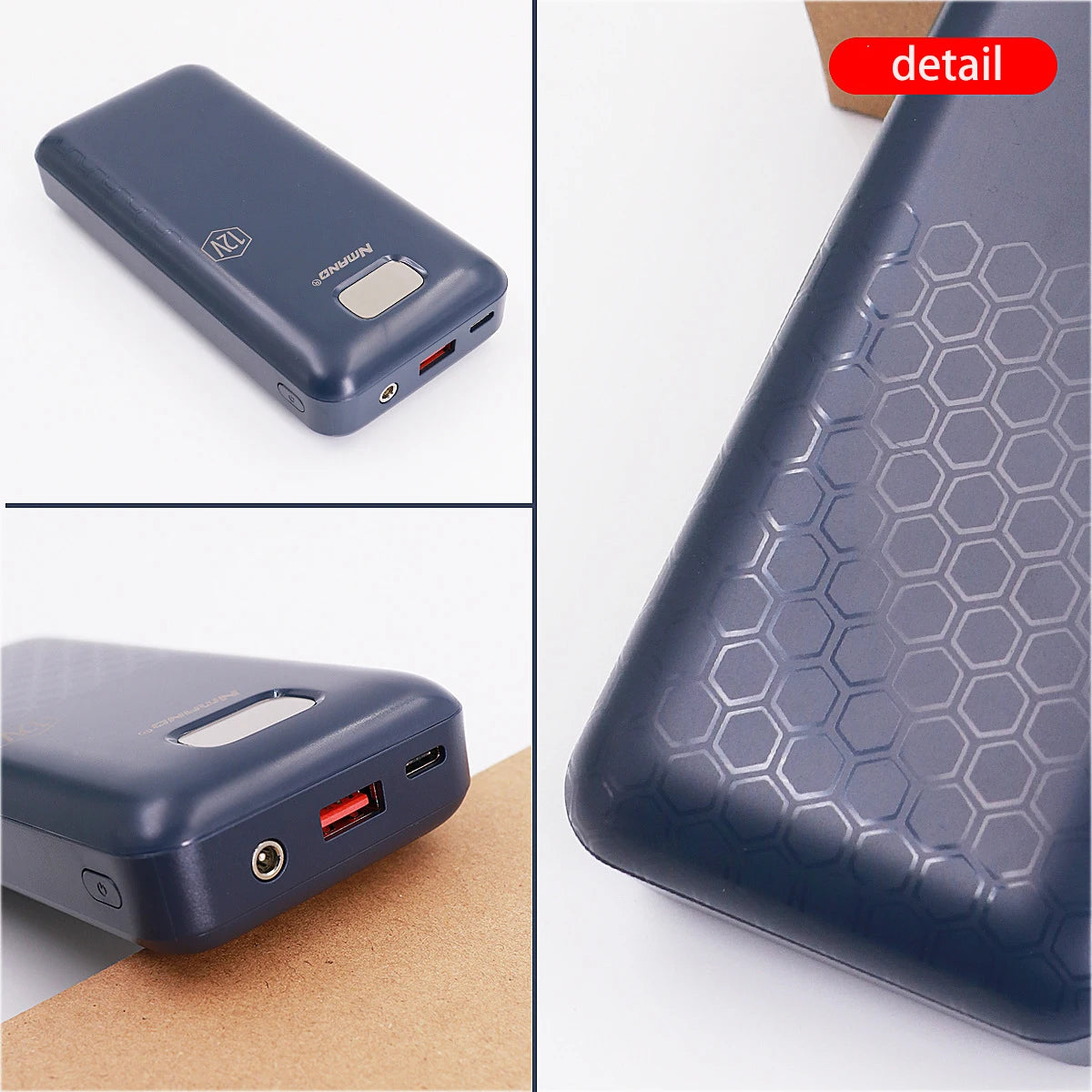 Power Bank 12V 20000mAh digital display Fast Charging