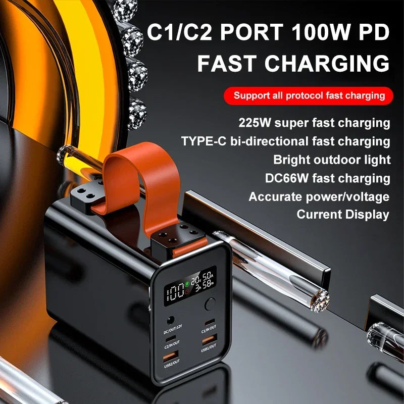 Power Bank Station 60000mAh 30000mAh Outdoor Energy PD