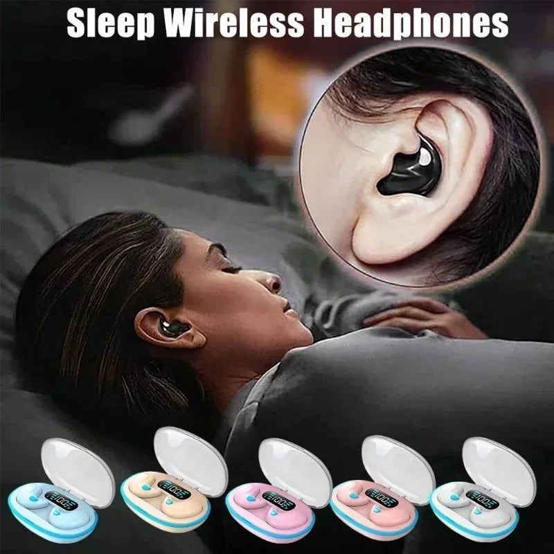 Mini Invisible Sleep Wireless Earphone Bluetooth 5.0 Hidden