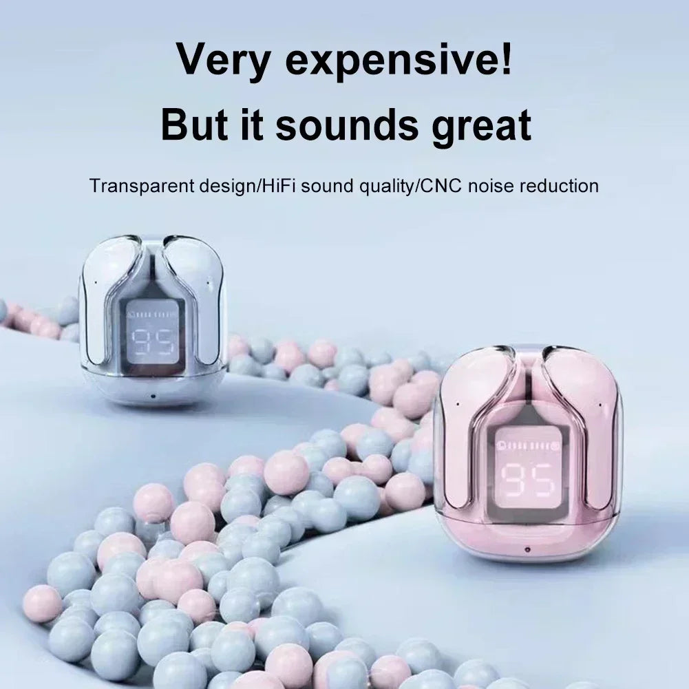 T2 Wireless Mini Earbuds LED Power Digital Display