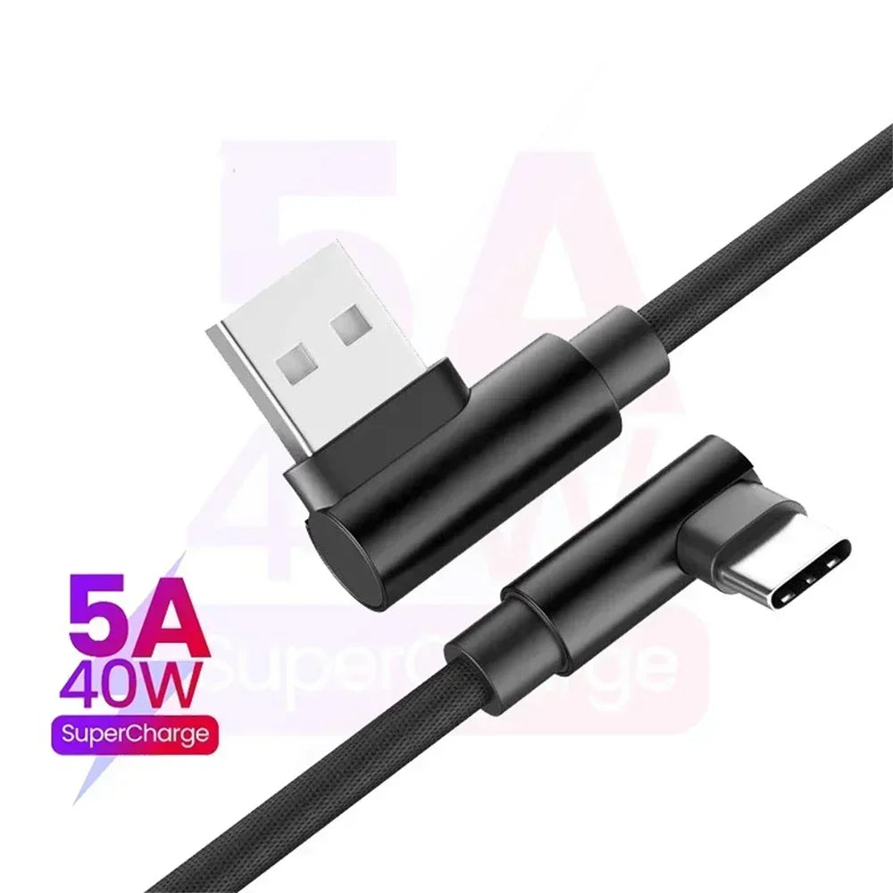 40W 5A USB To Type C Fast charge