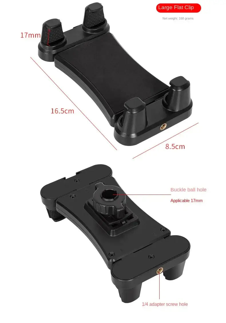 Mobile phone tablet universal bracket large clip