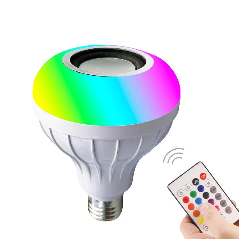 LED Bluetooth Lamp Smart Bulb E27 Bluetooth Speaker