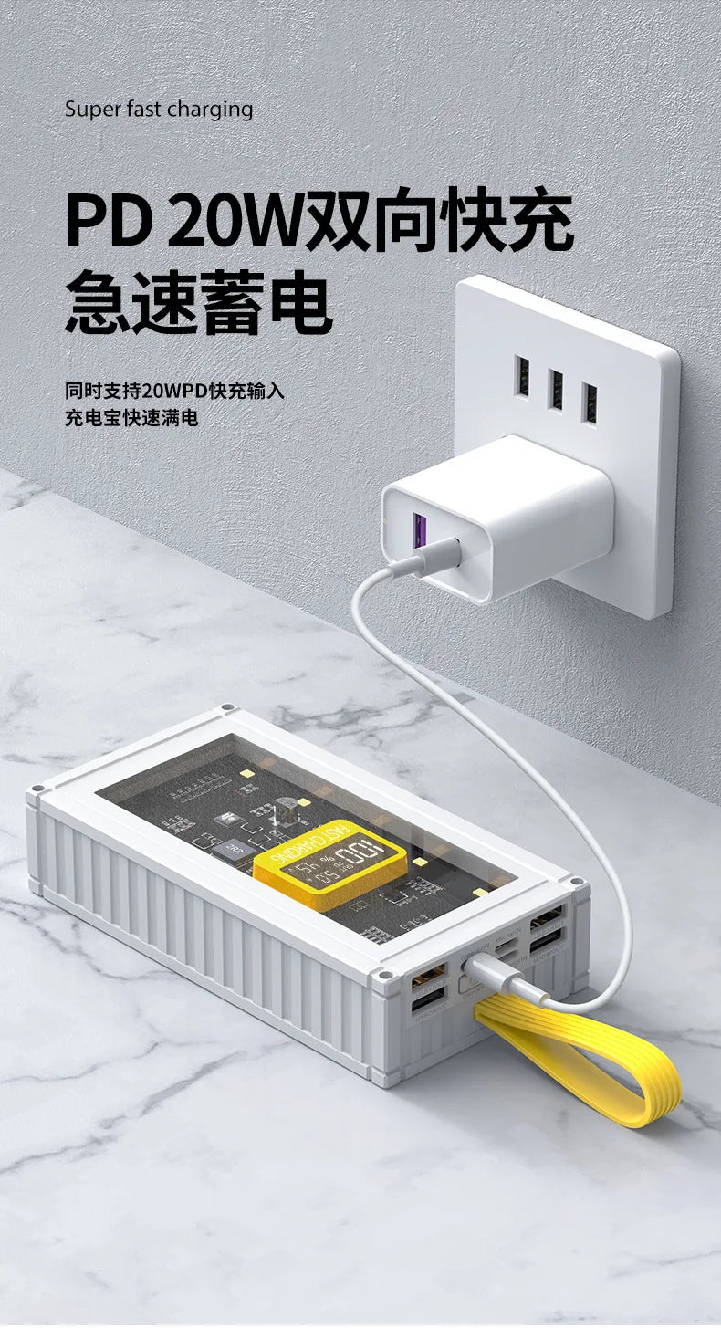 PowerBank 50000mAh 30000mAh 20000mAh Spare battery Portable Charger