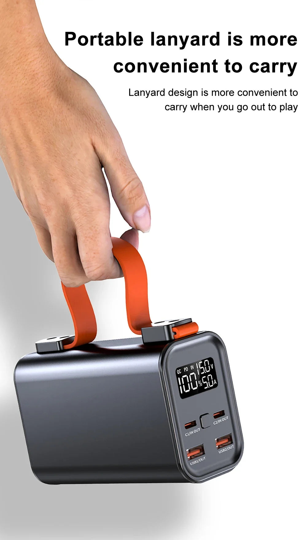 Power Bank Station 60000mAh 30000mAh Outdoor Energy PD