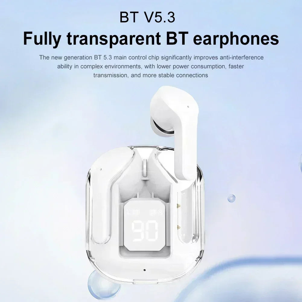 T2 Wireless Mini Earbuds LED Power Digital Display