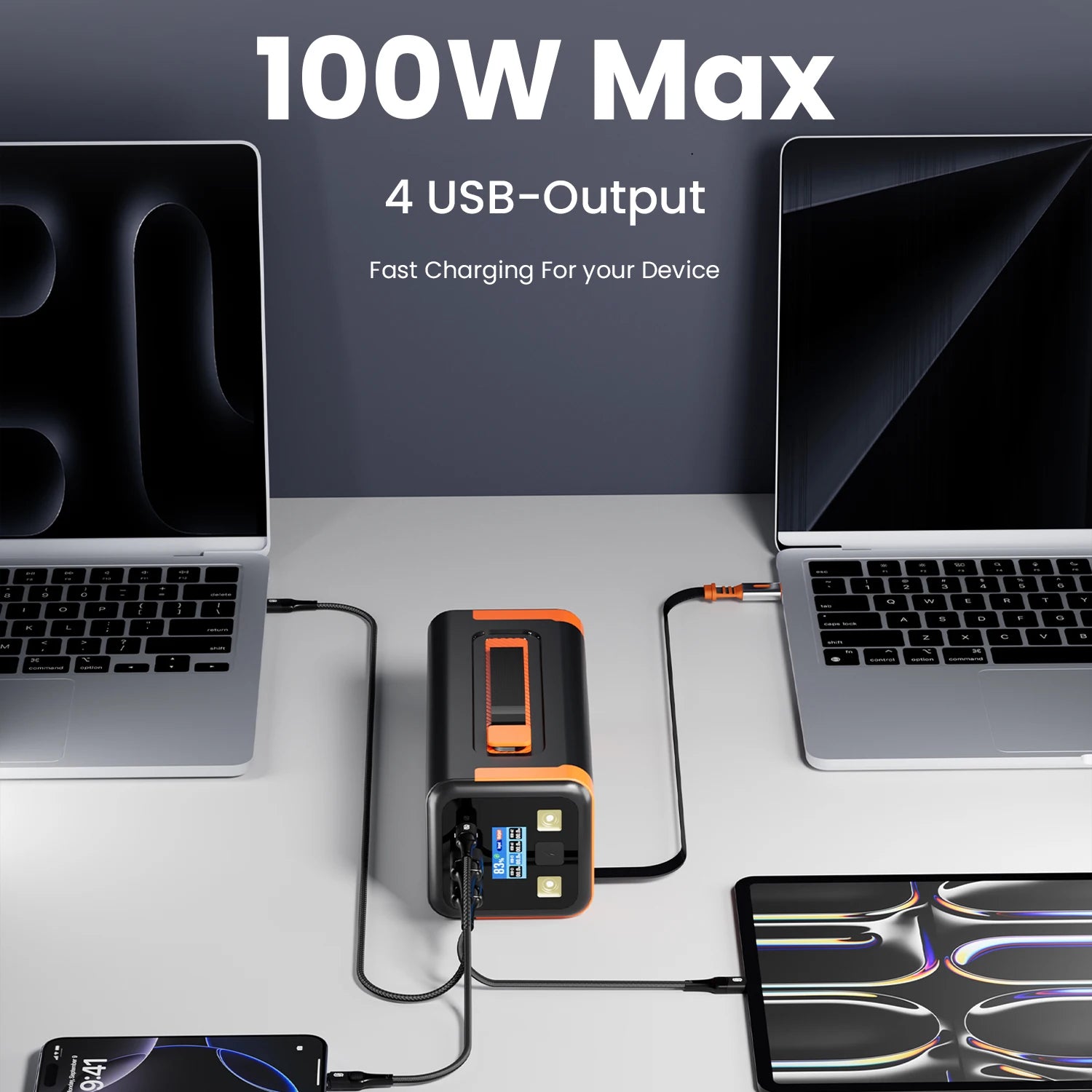 Power Bank 50000mAh 100W PD PPS Super Fast