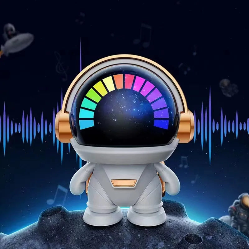 LED Mini Smart Astronaut Bluetooth Speaker Hifi Sound