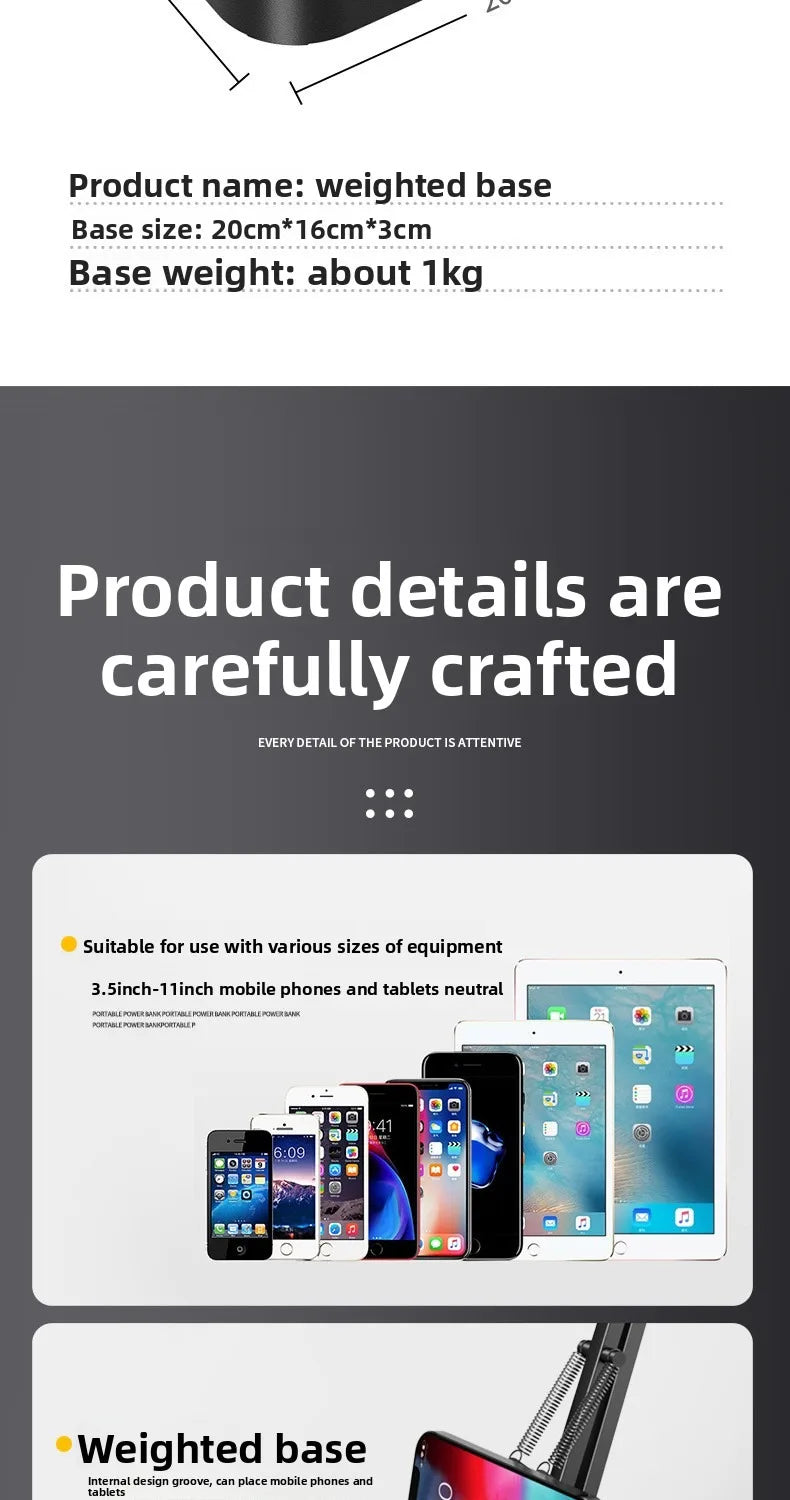 Tablet Stand for Desk iPad Stand Holder ,Foldable