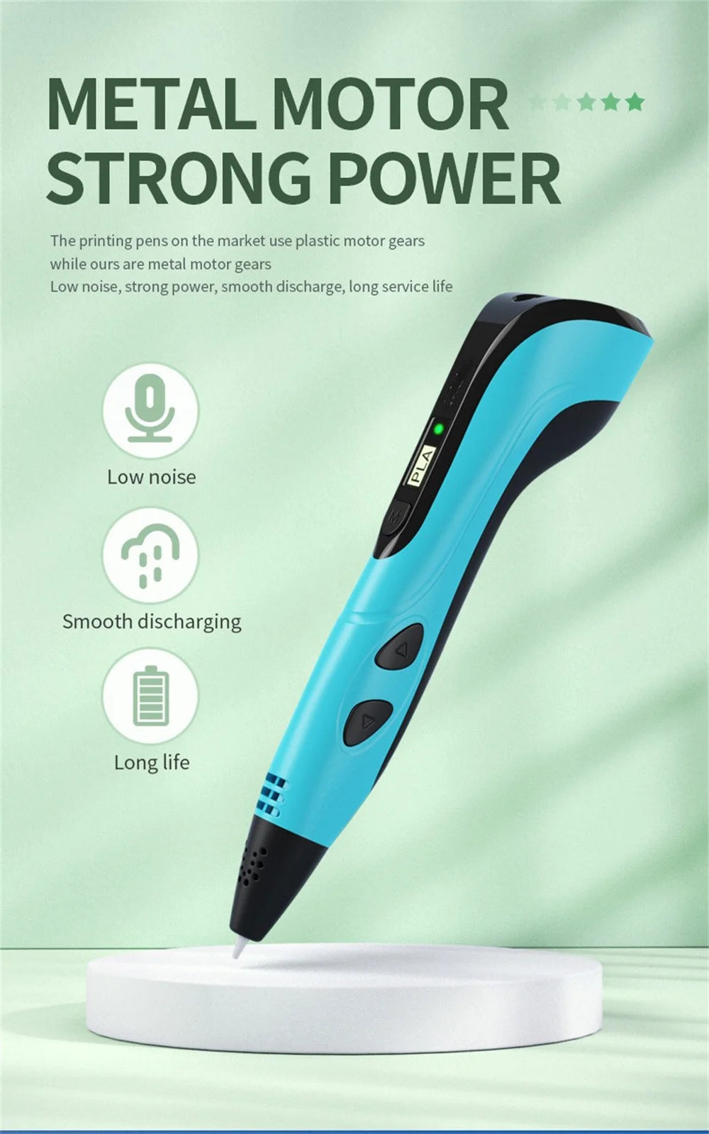 2025 Children 3D Printing Pen with LED Screen