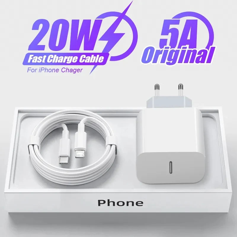 PD Charger 20W Fast Charging USB C Charger