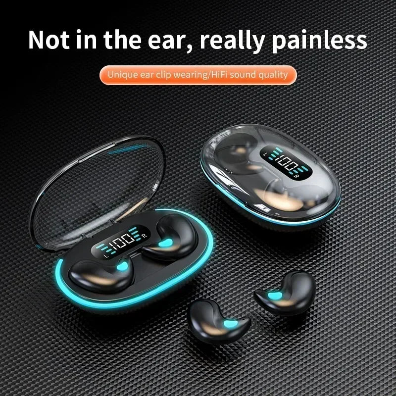 Mini Invisible Sleep Wireless Earphone Bluetooth 5.0 Hidden