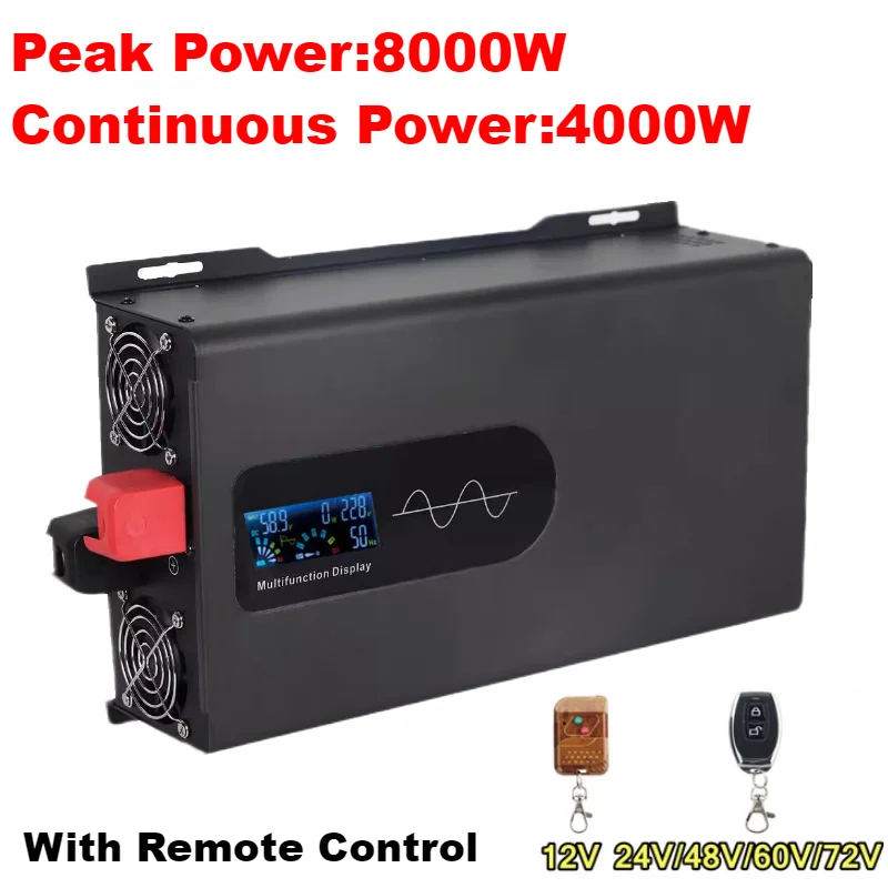 Pure Sine Wave Inverter 12V 24V 48V 60V