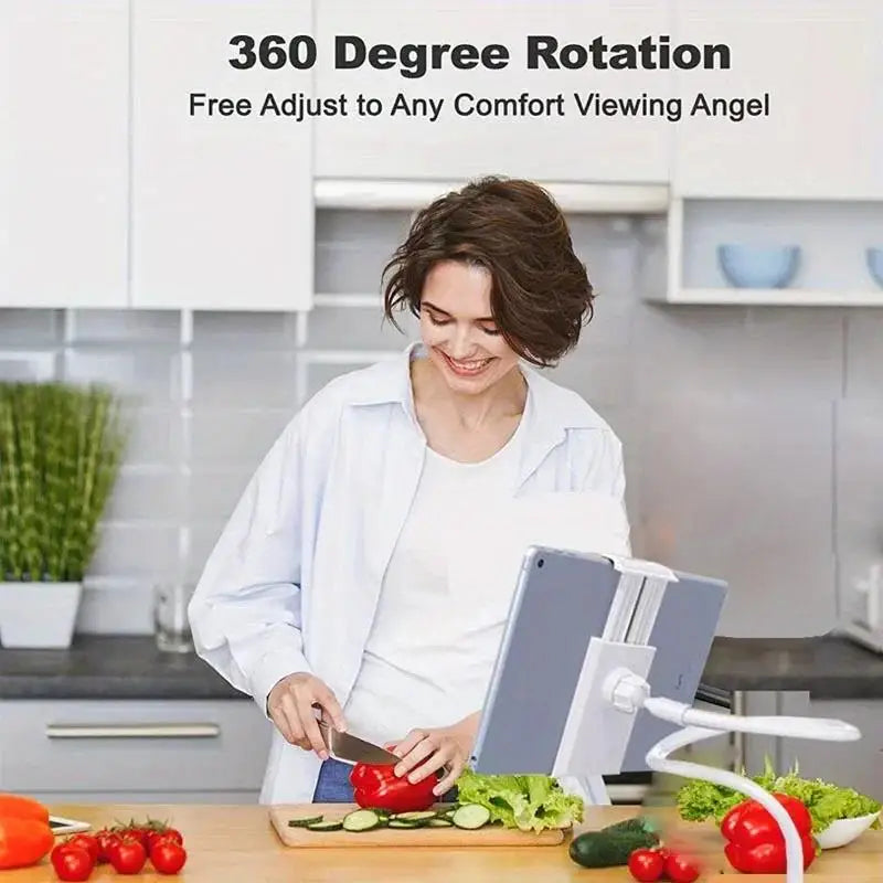 Tablet Holder Stand Holder With Grip Flexible Long