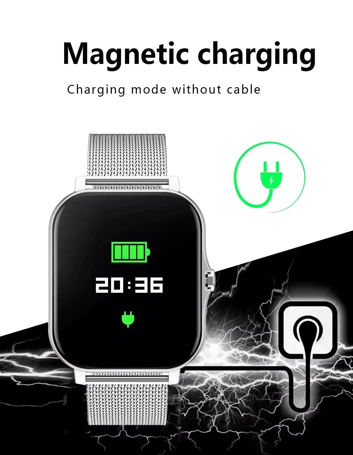 Xiaomi NEW Smart Watch Women Men Lady Gift