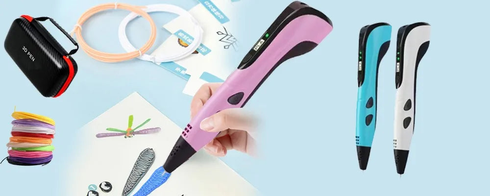 2025 Children 3D Printing Pen with LED Screen