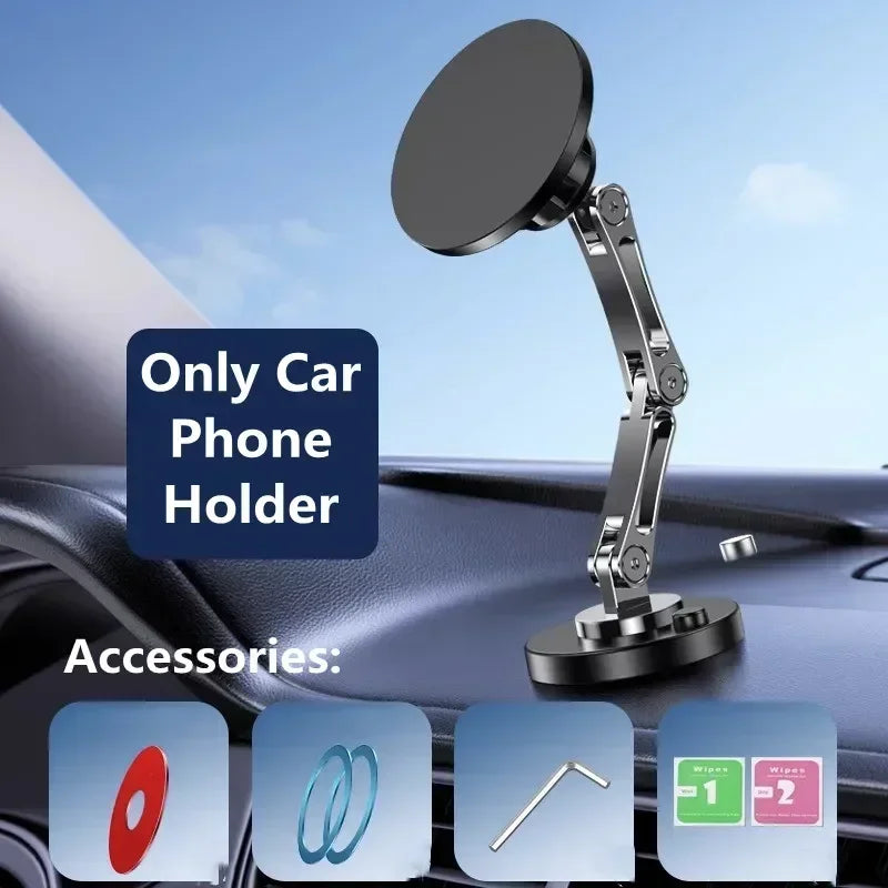 Magnetic Wireless Charger Car Phone Holder 15W Fast