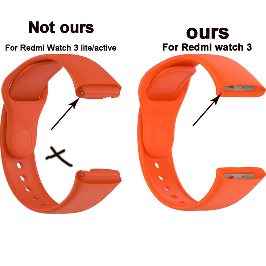 Strap Not for Redmi Watch3 lite/Active WatchBand Only For Redmi Watch 3 Original SmartWatch Bracelet Accessories Correa