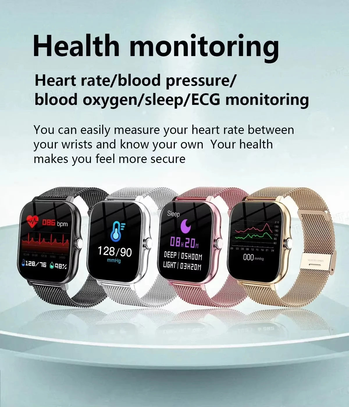 Xiaomi NEW Smart Watch Women Men Lady Gift