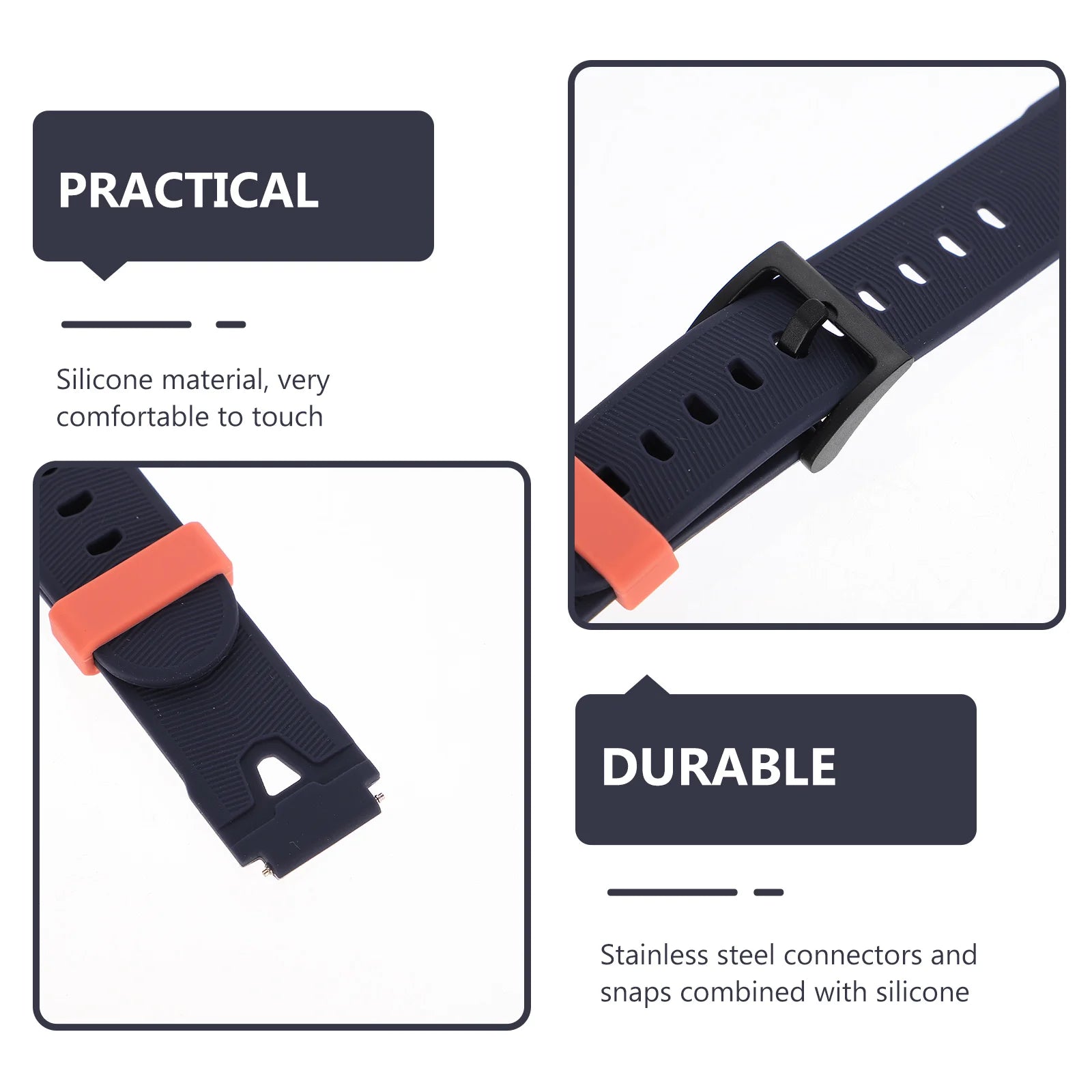 360 Watch Strap Kids Smartwatch Silicone Watchband Accessories