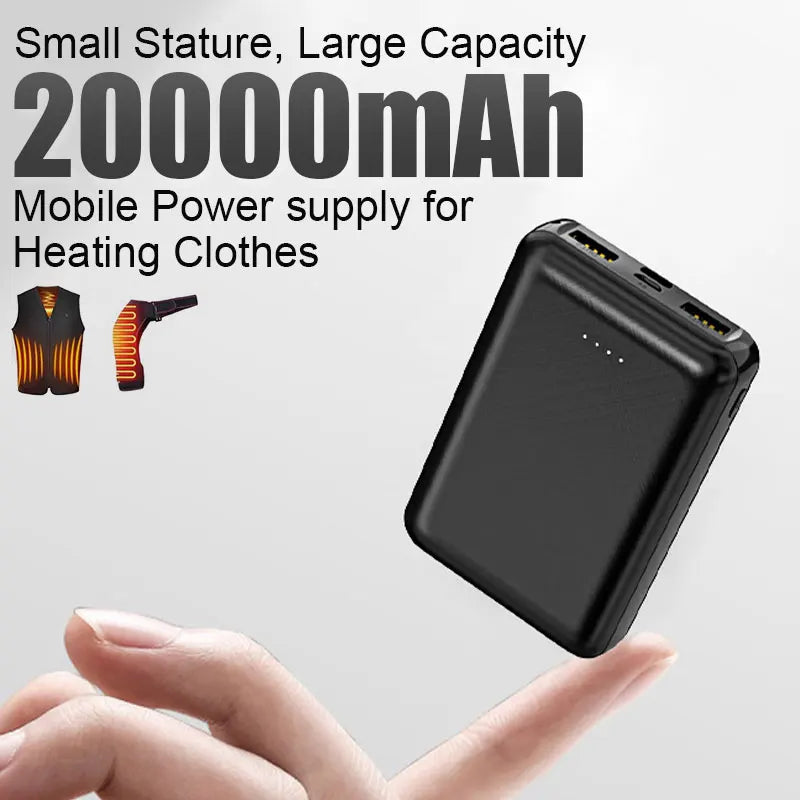 20000mAh New Power Bank Portable USB Charger Fast