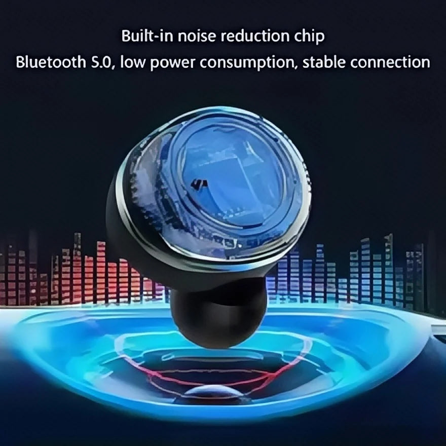 TWS Bluetooth 5.0 Earphones - 9D Stereo Touch