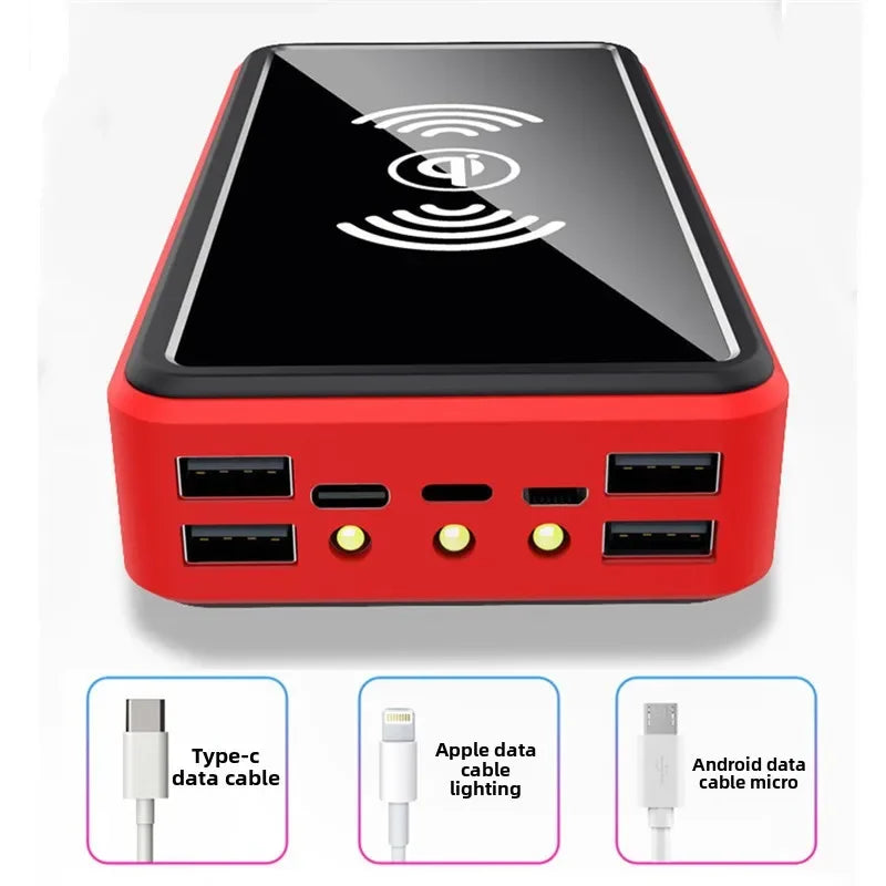 30000 MAh 100000mah 50000mah Creative BCAK Wireless Universal