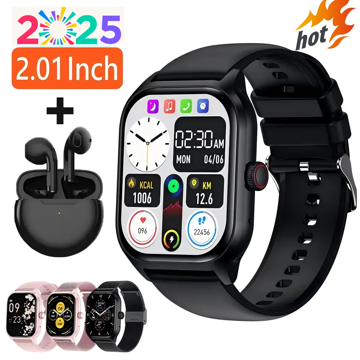 Smart Watches For Man Woman Bluetooth Call Music