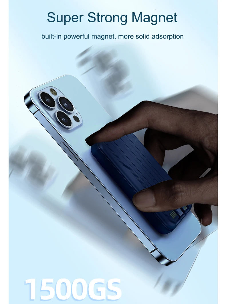 Magnetic Power Bank 20000mAh 10W Wireless Fast Charging
