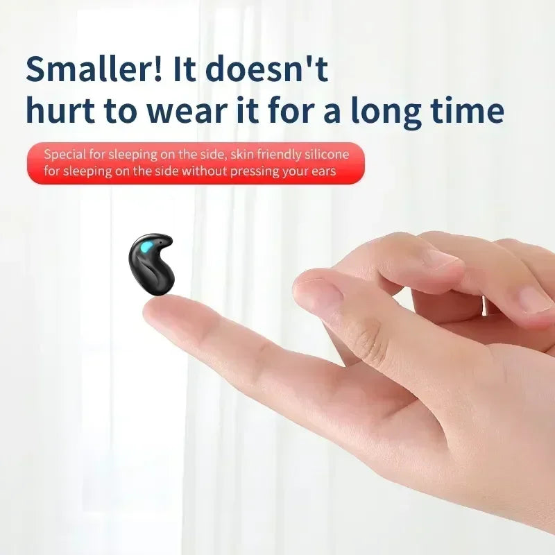 Mini Invisible Sleep Wireless Earphone Bluetooth 5.0 Hidden