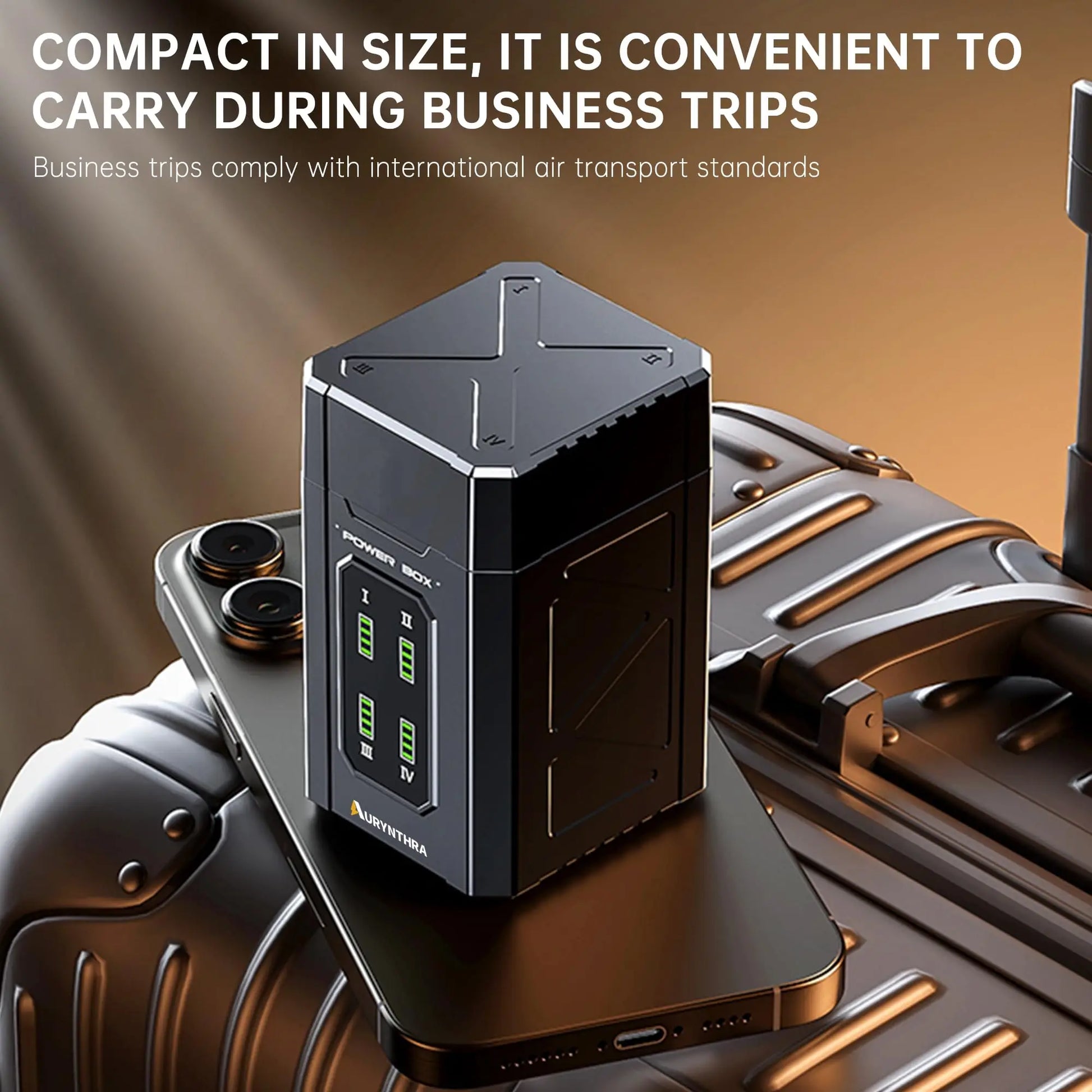 AURYNTHRA Power Exchange Power Bank, Equipped with Battery