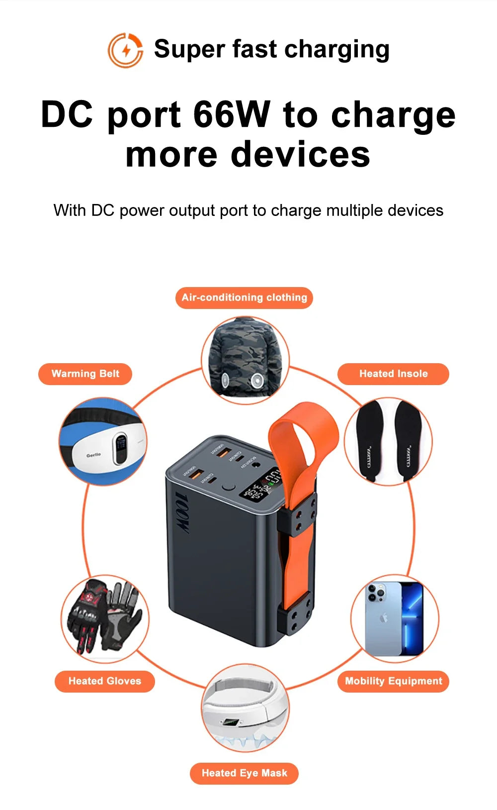 Power Bank Station 60000mAh 30000mAh Outdoor Energy PD