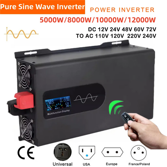 Pure Sine Wave Inverter 12V 24V 48V 60V