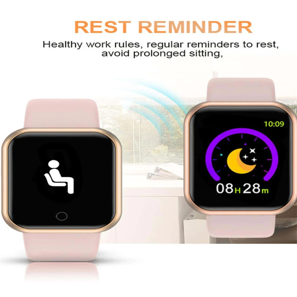 Smartwatch Men Women Wristwatches Smart Watch Message Fitness