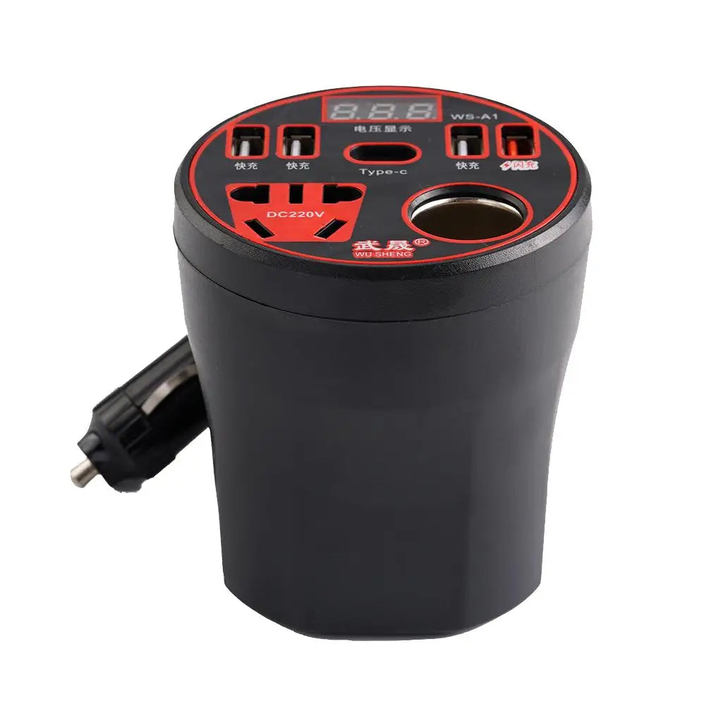 Car Power Inverter 12V/24V TO 220V Converter Type-C