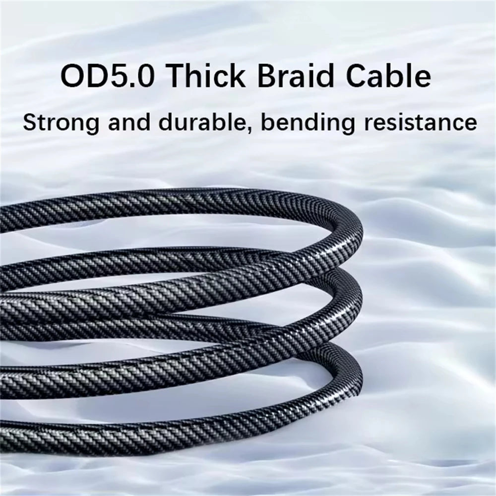 NNBILI 120W Super Fast Charging Cable Real-time Digital