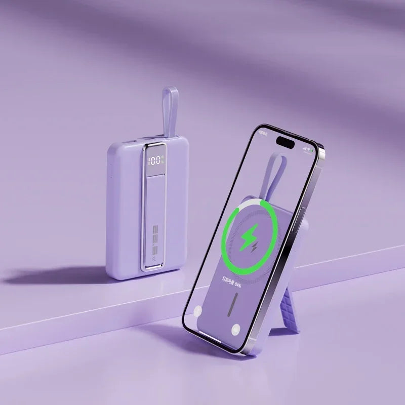 Magnetic Wireless Power Bank 10000mAh Portable PD 20W