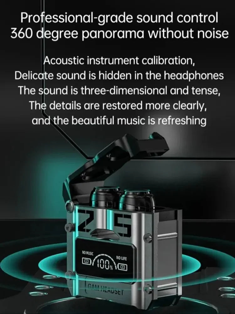 New TWS M25 Bluetooth 5.3 TWS Wireless Headphones