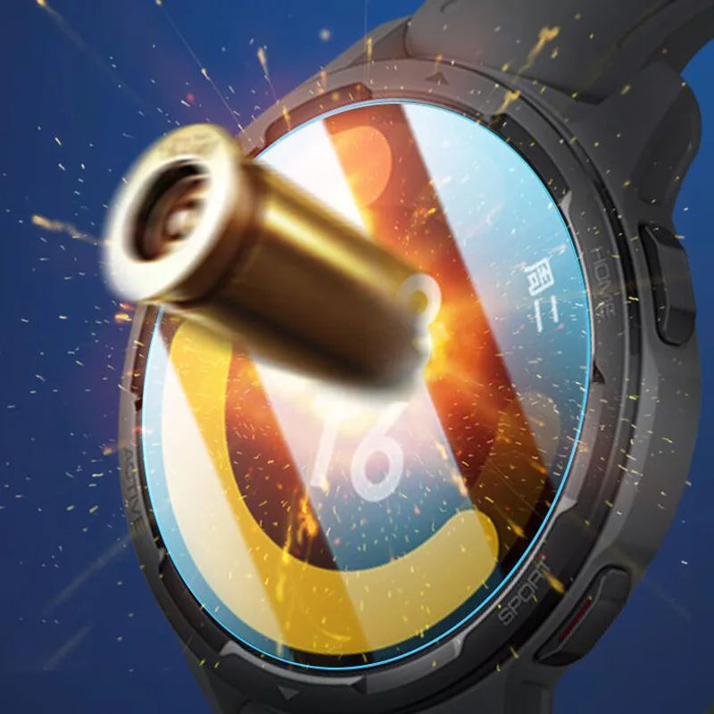 Smartwatch Hard Tempered Glass Protective Film Guard For