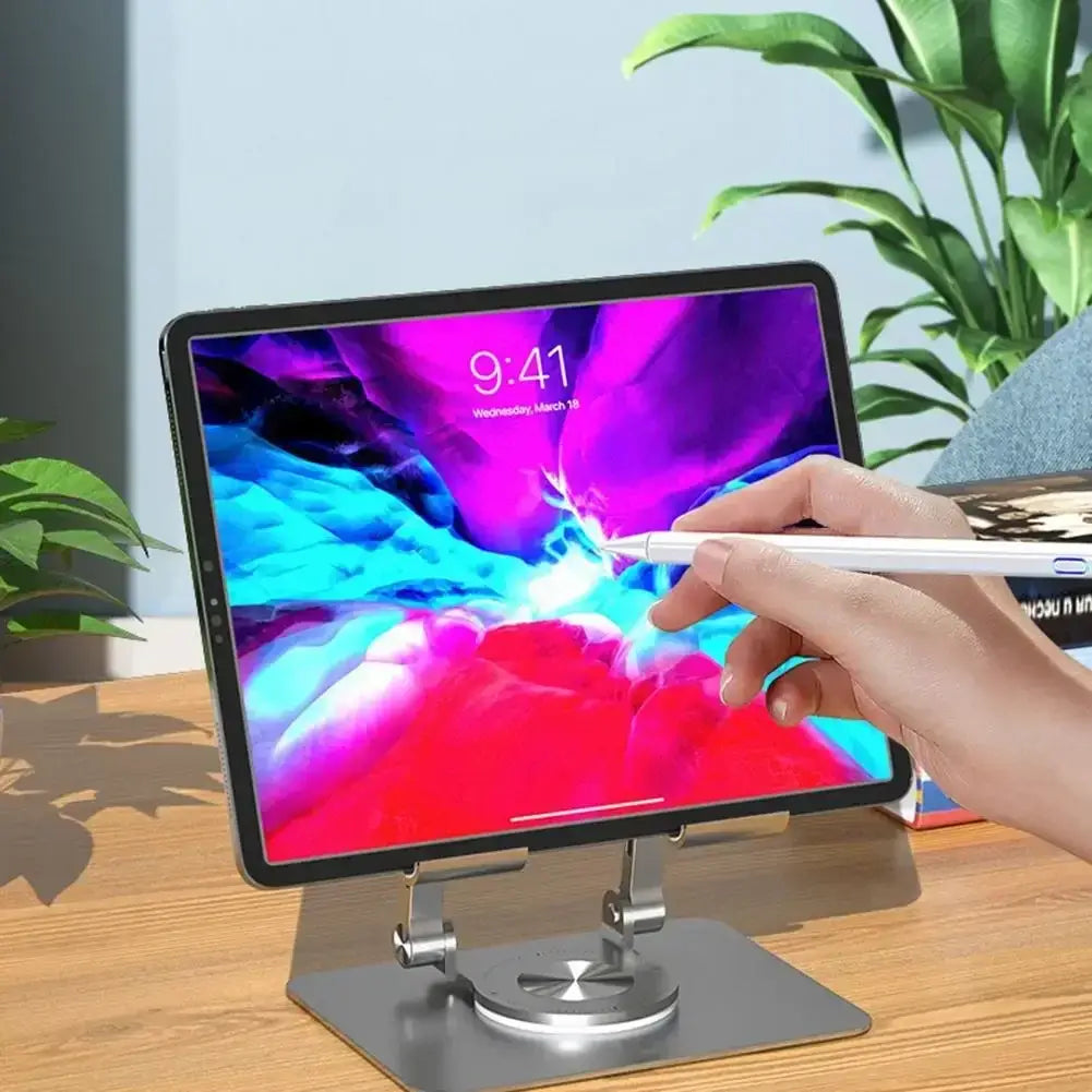 360° Rotatable Tablet Stand Adjustable Foldable Desktop Stand