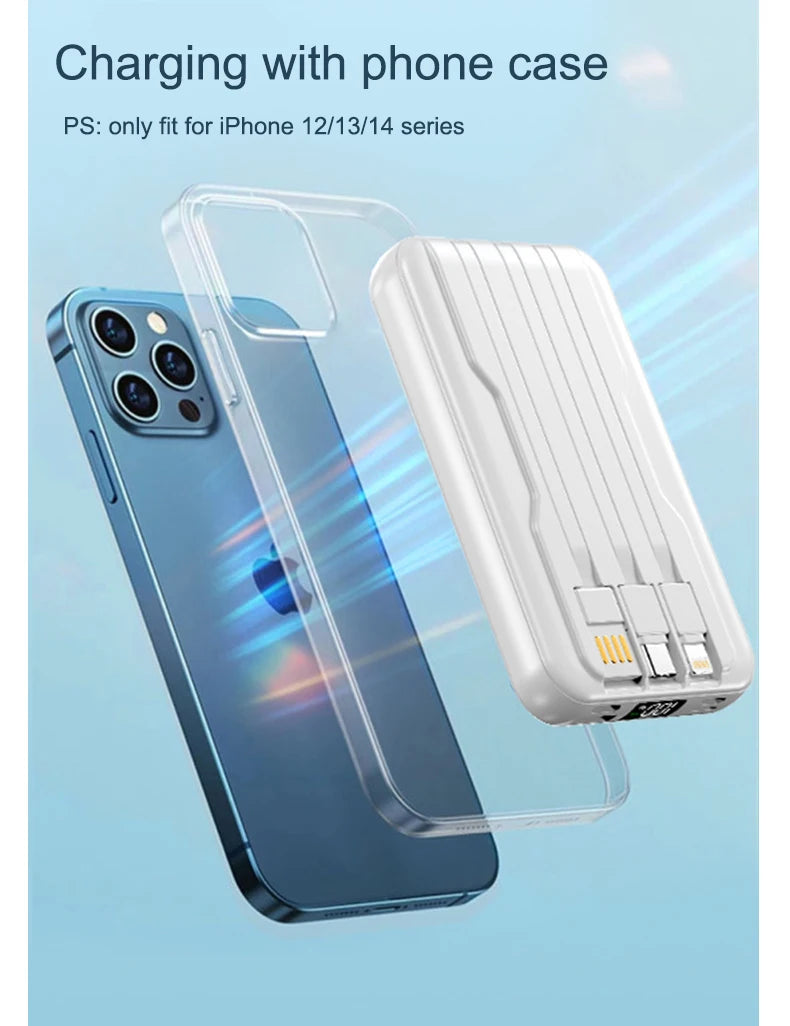 Magnetic Power Bank 20000mAh 10W Wireless Fast Charging