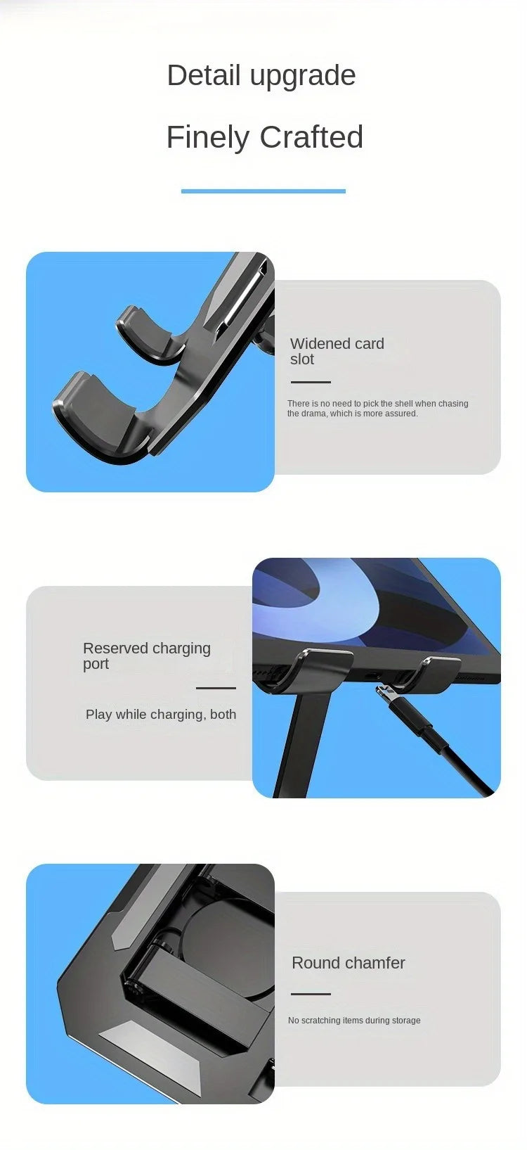 360° Rotatable Tablet Stand Adjustable Stand Bracket for