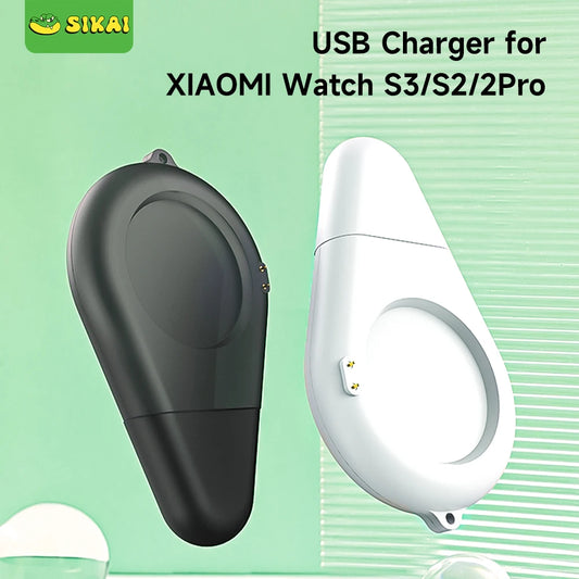 Wireless Charger Portable Magnetic USB charger Replacement Charging Dock Smart Watch Accessories For Xiaomi Watch S3 S2