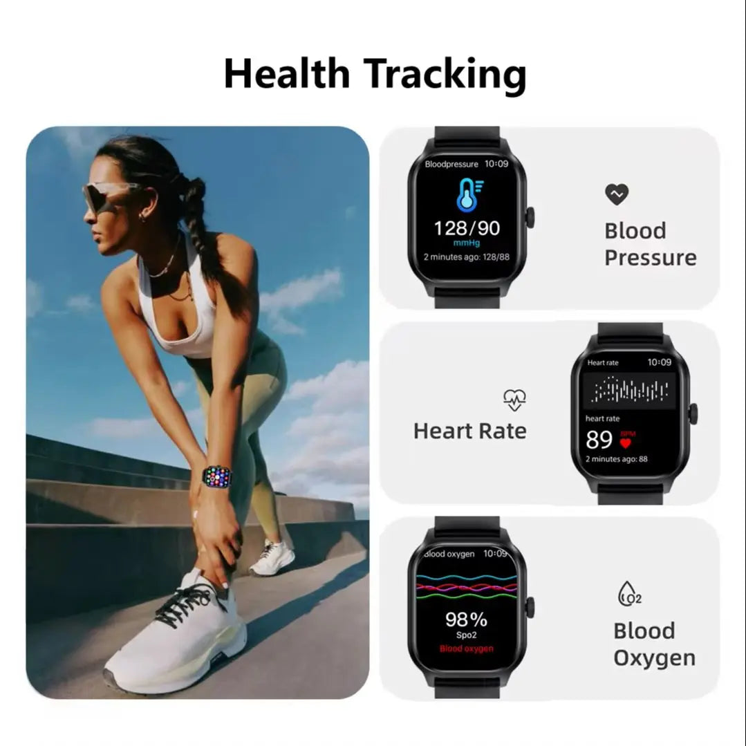 Smart Watches For Man Woman Bluetooth Call Music