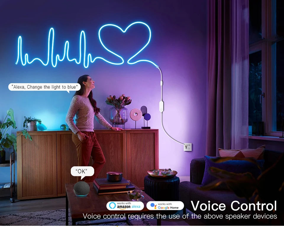 Alexa 5V USB ZigBee RGB LED Strip Tuya