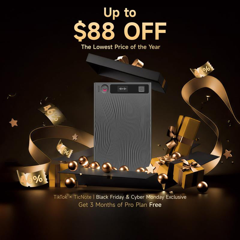 Mobvoi Ticnote Agentic AI Notetaker Translator Voice Recorder