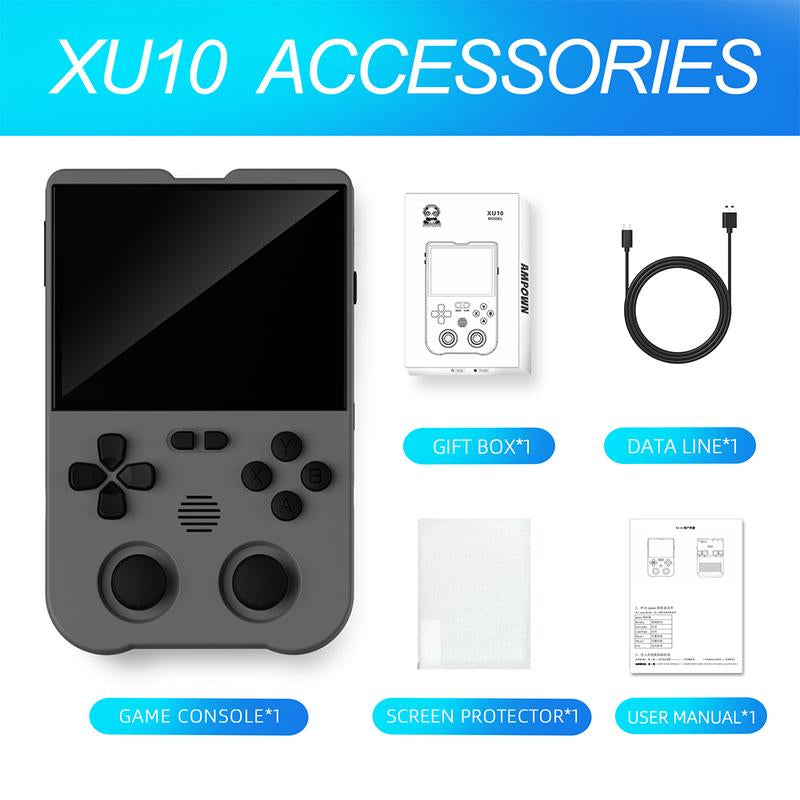 AMPOWN XU10 3.5 Inch Handheld Game Console for
